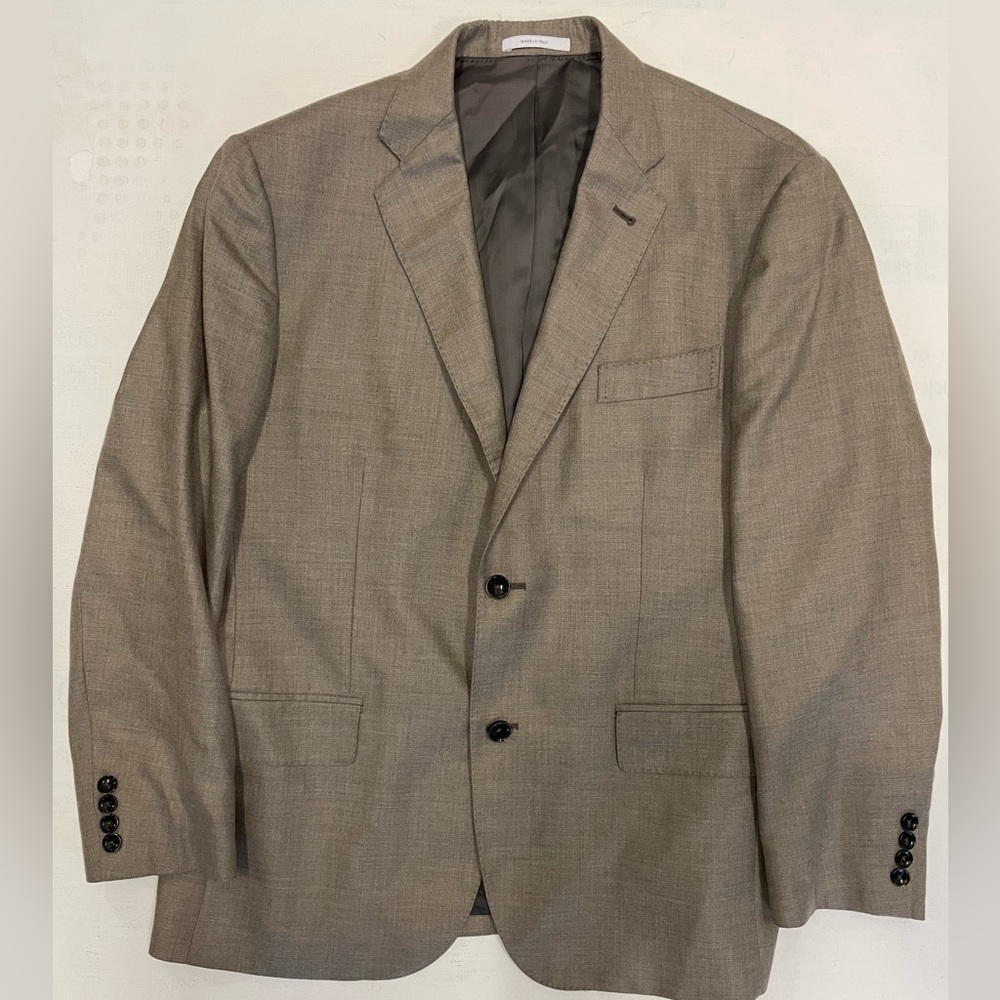 NORDSTROM SIGNATURE x Loro Piana Cashmere Jacket in Gray Size 44 R Made in Italy